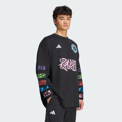Mercedes - AMG Petronas F1 Men's "Lights On" Long Sleeve T-Shirt - Black