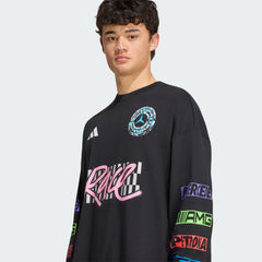 Mercedes - AMG Petronas F1 Men's "Lights On" Long Sleeve T-Shirt - Black