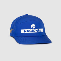 Ayrton Senna F1 Nacional Performance Hat - Blue