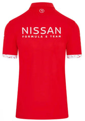 Nissan Formula E S12 x Reflo Men's Replica Polo Shirt - Red