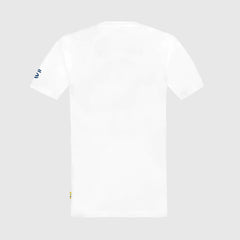 Ayrton Senna F1 Suzuka Circuit Graphic T-Shirt - White