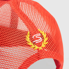 Ayrton Senna F1 Senninha Trucker Hat - Red