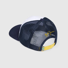 Ayrton Senna F1 Trucker Baseball Hat - Navy