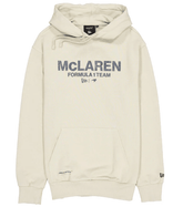 McLaren F1 x New Era Washed Logo Hoodie - Stone/Black