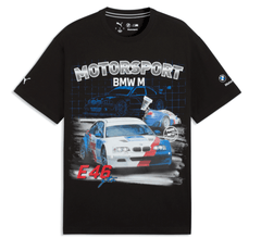 BMW Motorsports M3 E46 Graphic T-Shirt - Puma Black/White/Silver Mist
