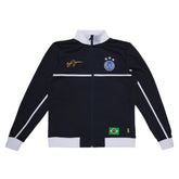 Ayrton Senna F1 Brazil Track Jacket - Navy