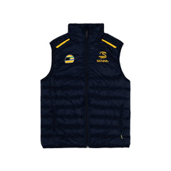 Ayrton Senna F1 Helmet Vest - Navy