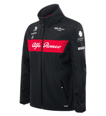 Alfa Romeo Racing F1 Men's Team Softshell Jacket - Black