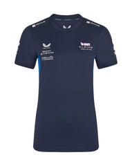 Alpine Racing F1 2025 Women's Team T-Shirt- Navy