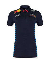 Red Bull Racing F1 Women's Max Verstappen Team Polo Shirt- Navy