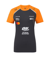 McLaren F1 2025 Women's Team T-Shirt - Papaya/Phantom