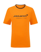McLaren F1 Kids Core Essentials Logo T-Shirt - Youth White/Papaya/Black