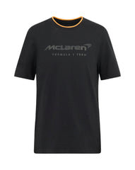 McLaren F1 Kids Core Essentials Logo T-Shirt - Youth White/Papaya/Black