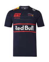 Red Bull Racing F1 Kid's 2025 Yuki Tsunoda Team T-Shirt - Youth Navy