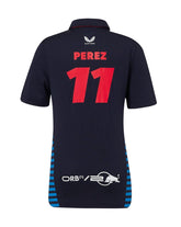 Red Bull Racing F1 Kid's Sergio "Checo" Perez Team Polo Shirt- Youth Navy