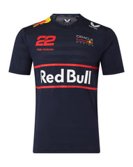 Red Bull Racing F1 Men's 2025 Yuki Tsonoda Team T-Shirt- Navy