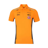 McLaren F1 Kids Lando Norris Team Drivers Polo - Youth Papaya