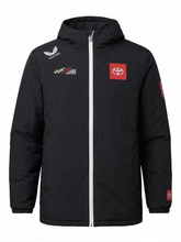 Joe Gibbs Racing Men's Team Winter Jacket w/Toyota Sponsor - Caviar Black