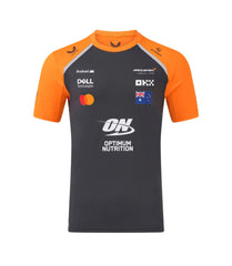 McLaren F1 Men's 2025 Oscar Piastri Team Set Up T-Shirt - Papaya/Phantom