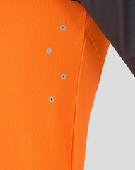 Arrow McLaren Indy Car 2025 Men's Team Polo Shirt - Papaya