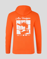Red Bull Racing F1 Max Verstappen Puzzle Pullover Hoodie - Exotic Orange