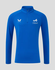 Alpine Racing F1 2025 Team 1/4 Zip Midlayer - Lapis Blue