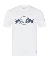Red Bull Racing F1 Graphic Bull T-Shirt - Brilliant White/Navy
