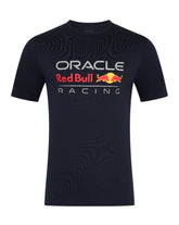 Red Bull Racing F1 Large Front Logo T-shirt - Gray/White/Navy/Blue