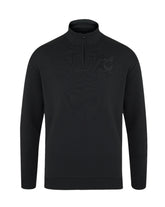 Alpine Racing F1 Dual Brand 1/4 Zip Pullover - Caviar Black