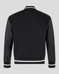 Alpine Racing F1 Dual Brand Bomber Jacket - Black