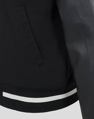Alpine Racing F1 Dual Brand Bomber Jacket - Black