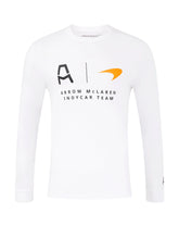 Arrow McLaren Indy Car Long Sleeve T-Shirt - White