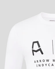 Arrow McLaren Indy Car Long Sleeve T-Shirt - White