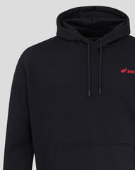 Honda Racing Repsol Distressed Logo Hoodie - Black