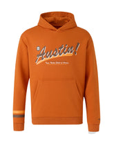McLaren F1 USA Austin GP Stripe Sleeve Hoodie - Burnt Orange