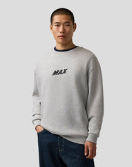Red Bull Racing F1 Max Verstappen Small Logo Sweatshirt - Grey