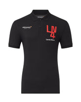 McLaren F1 Lando Norris Silverstone Drivers Polo - Black