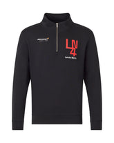 McLaren F1 Lando Norris Silverstone 1/4 Zip Midlayer - Black