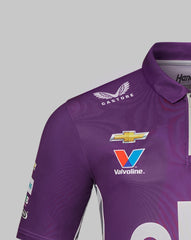 NASCAR Hendrick Motorsport Alex Bowman #48 Ally Polo Shirt - Purple