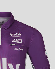 NASCAR Hendrick Motorsport Alex Bowman #48 Ally Polo Shirt - Purple