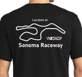 WCMS Sonoma Track Map T-Shirt
