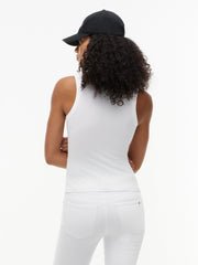 Cadillac F1 Racing Women's Logo Tank Top - White