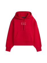 Cadillac F1 Racing Women's Boxy Varsity Hoodie - Red