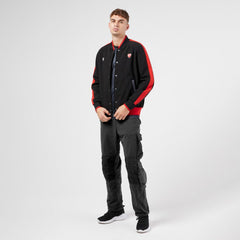 Ducati x Macron Men's Warmup College Jacket - Black