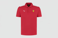 Scuderia Ferrari F1 Men's Polo Shirt -Dark Cherry/Puma Black