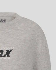 Red Bull Racing F1 Max Verstappen Pixel Graphic T-Shirt - Grey