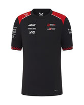 Haas Racing F1 2026 Kids Team Set Up T-Shirt - Youth Black