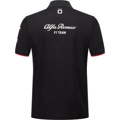Alfa Romeo Racing F1 Men's Team Polo Shirt - Black