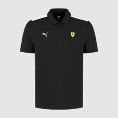 Scuderia Ferrari F1 Men's Polo Shirt -Dark Cherry/Puma Black