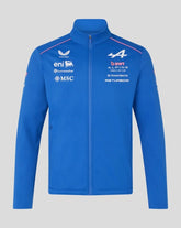 Alpine Racing F1 2026 Team Softshell Jacket - Lapis Blue